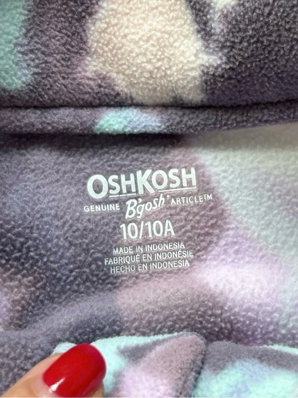 OshKosh Bgosh cozy fleece